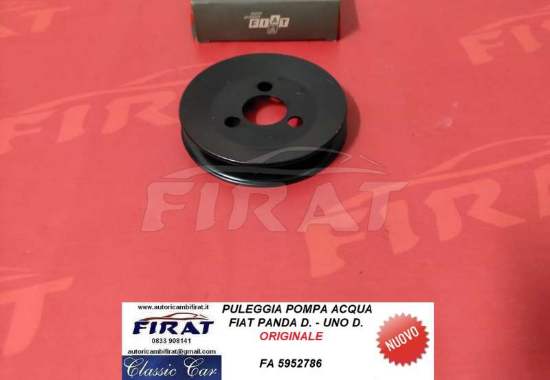 PULEGGIA POMPA ACQUA FIAT PANDA D - UNO D (5952786)